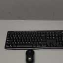 Logitech MK270 Wireless Keyboard and Mouse Combo for Windows, 2.4 GHz, 8 Multimedia Keys, PC, Laptop, Wireless Keyboard Compact Mouse Combo - Black (1 Pack)