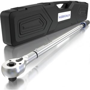 3/4'' 100-700 Ft Lb Torque Wrench Heavy Duty, Dual Direction
