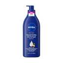 NIVEA Essentially Enriched Body Lotion for Very Dry Skin with Hyaluronic Acid, Almond Oil and Deep Nourishing Serum, 72-Hour Body Moisturizer, 16.9 Fl Oz Pump Bottle