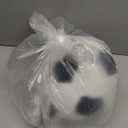 Cute Soccer Ball Plush Toy Pillow, Soft Stuffed Animal Sports Decor Gift for Boys Kids Room, Adorable Soccer Throw Pillow for Birthday (11 Inch)