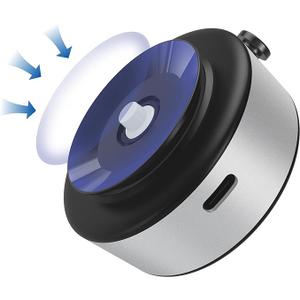 Ultra Strong Suction Phone Mount for Magsafe Car Mount，Content Creator Vlogging Portable Vacuum Magnetic Car Phone Holder，Travel Multi-Scene TikTok for iPhone 17 Pro Max 16 15 14 13 12（Silver）