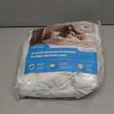 Linenspa Waterproof Mattress Protector, Full Size  Fitted Sheet Style, Breathable, Machine Washable & Dryer Safe, White