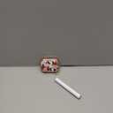 Inesore for AirPods Pro 3 Case 2025 with Lock, for Women Girly Floral Cute Case Compatible with Apple Airpods Pro 3rd Generation Cover, with Phone Stand,Keychain & Cleaner Kit -White Peony