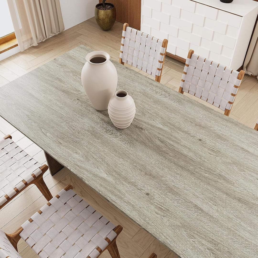 VaryStyle Rustic Oak Wood Contact Paper Peel and Stick Wood Wallpaper for Kitchen Countertop Contact Paper for Cabinets Vinyl Wrap Waterproof Removable Light Brown Wood Grain Contact Paper 15.7"x118"