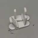 Door Lever Lock (2 Pack)  Prevents Toddlers from Opening Doors  Easy One-Hand Operation for Adults  Durable ABS with 3M Adhesive Backing  No Tools Needed for Install (White)