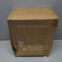 Baby Bath Seat for Babies 6 Months & Up - Bathtub Seats for Babies Sitting Up with Rinse Cup, Non-Slip, Comfortable, Infant Bath Essentials Gray (GREY)