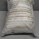 FRAMICS Linen Curtains for Living Room Striped Window Curtain Farmhouse Curtains for Bedroom Boho Crochet Drapes 63 Inch Length 2 Panels Set Light Filtering Drapes Rod Pocket Window Treatment