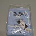 Women's Fall Ribbed Knit Two Piece Outfit Long Sleeve Top & High Waist Pleated Midi Skirt with Pockets (Blue, S)