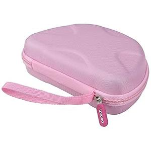 Aproca Kids Headphones Case Compatible with JBL Junior 320 / Junior 320BT / JR 300BT Kids Wireless On-Ear Wireless Headphones- Pink