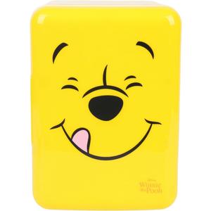 Pooh Bear - Mini Fridge, Small Cooler for Drinks & Snacks, or Skincare Refrigerator - Christmas Gifts (6 Cans, Pooh Bear)