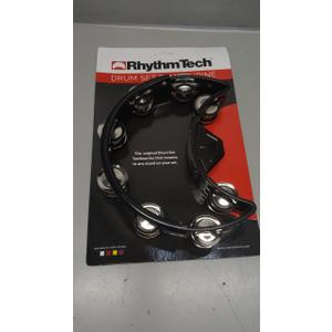 Rhythm Tech Tambourine, Black, inch (DST10)