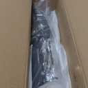 A Pair Canards Front Bumper for Chevrolet Corvette C8 Stingray/Z51 2020-2024 Front Bumper Spoiler Splitter Side Dive Plane Air Vent Fins Intake Grill Inserts ABS Plastic (Carbon Fiber Paint)