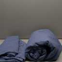 Bedsure Quilt King Size - Ultra Soft Pre-Washed Cloud-Like Bedding, All-Season Lightweight Comforter for Country Bedroom, Leaf Design Coverlet in Mineral Blue, 106 x 96 Inches