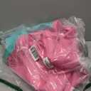 VOFiTNY Gymnastics Tumbling Equipment Air Barrel Inflatable Octagon Tumbler Roller Back-bend Trainer Cheerleading Without Pump (3.3'L x 2'D, Pink/Mint nopump)