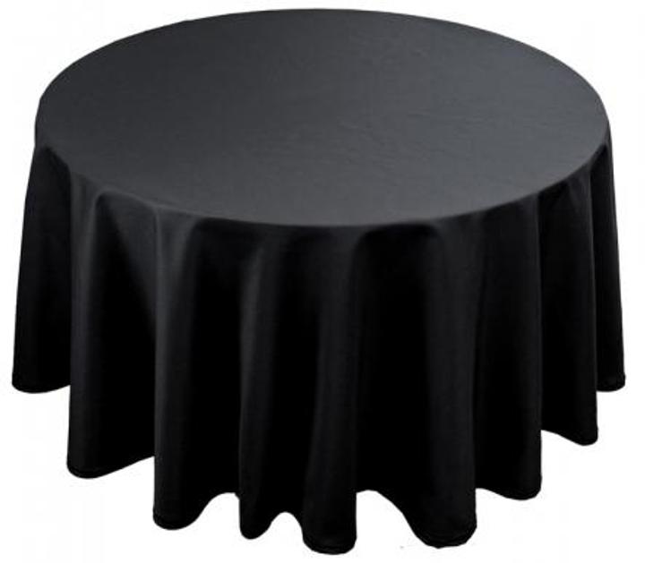 Cloth, Black, Round, Size d-12 Ft