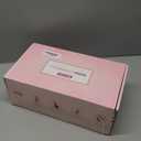 MESCOMB 5 in 1 Hot Air Styler Wrap, High-Speed Hair Dryer, Volumizing Brush with Auto Curlers, Fast Drying & Frizz-Free Styling, Straightening, No Heat Damage, Includes Travel Bag (Pink)