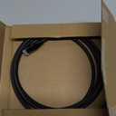 DbillionDa Cat8 Ethernet Cable, Outdoor&Indoor, 6FT Heavy Duty High Speed 26AWG, 2000Mhz with Gold Plated RJ45 Connector, Weatherproof F/FTP UV Resistant for Router, Modem, PC, Gaming