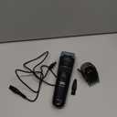 Norelco Philips 100% Waterproof Beard Trimmer 3000 Series with Self-Sharpening Blades, 40 Adjustable Beard Trimmer Length Settings & Two Lift & Trim Combs, USB Charging, BT3620/40 (Black)