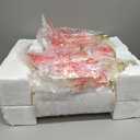 Oneach 25" Glass Table Lamps Set of 2, Gold Modern Table Lamps with USB Ports for Living Room, Linen Shade Bedside Lamps for Bedroom, Nightstand, Side Table (Bulbs not Included)