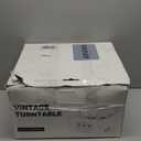 10-in-1 Record Player with Built-in Speakers Wireless Playback, CD & Cassette Player, USB Player, AM/FM Radio, 3 Speeds Turntable Vinyl Record Player Mahogany