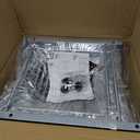 LIANTRAL 5-Tier Water Cooler Jug Rack, 5 Gallon Bottle Storage, Detachable Heavy Duty Holder for Home, Office (Silver)