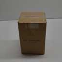 MY MIRONEY Square Lampshades Black Linen Lamp Shades Modern Style Lampshade Cover Replacement for Floor Lamp, Table Lamp, Bedside Lamp, 1.64" Screw Thread Diameter