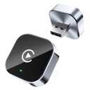 2026 Upgraded Wireless CarPlay Adapter - Fast Auto-Connect, Stable Connection, Mini Size Plug & Play Adapter for iPhone & Android Auto Compatible Cars