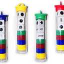 Left Right Center dice Game Set Bundle (4 Pack)