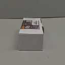 BESTTEN Keyed Entry Door Knob with Lock, Interior and Exterior Door Lock, Standard Ball, Satin Nickel