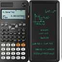 NEWYES 991ES Scientific Calculator with LCD Writing Tablet, 417 Function Solar Energy Science Calculators Notepad, Professional Foldable Calculators for Students School College
