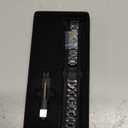 Anlinser Bands Compatible with Apple Watch Band 49mm 46mm 45mm 44mm 42mm, Women Slim Stainless Steel Metal Strap for iWatch Ultra 2 Series 10 9 8 7 6 5 4 3 2 1 SE (Black)