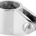 Pair of Bimini Top Jaw Slide , O.D.20/22/25/32mm Marine Stainless Steel 316 Top Jaw Slide Cap Bimini Railing Fitting for Yacht Boat Hardware (32mm 1 1/4inch)