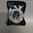 2 x Car Carplay Cable for iPhone 17/Air/17 Pro Max/16/15/Pro Max/Plus, 2-Pack USB to USB C for iPhone 17 USBC Cord, iPad Pro 13/12.9/11 inch, Air 5/4th, Mini 7/6 Gen Car Charger Cable Charging Cord 3FT (White)