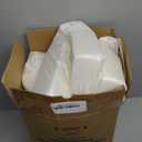 Favoyard Outdoor Chair Cushion Set of 4 Rainproof & Color Fade Resistant 17 x 16 x 2 in Square Corner Patio Furniture Cushions with Waterproof Hidden Zipper Attach Ties for Dining Table Chairs Seats