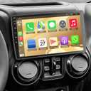 Android 13 Car Radio Stereo 4GB+64GB for Jeep Wrangler JK 2007-2018,for Dodge Ram 1500 2500 2009 2010 2011 2012, for Jeep Grand Cherokee 2005-2011, 10.2 Inch Carplay Screen