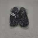 LARN SAFETY Mens Non Slip Shoes Food Service Work Shoe Waterproof Slip Resistant Kitchen Chef Footwear Restaurant Hospital Slip-On Black 36