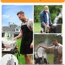 Cold Smoke Generator for Any Grill - 304 Stainless Steel Smoker Tube, Double Tube to Cut Tar for Non-Greasy Taste, Anti-Scald Handle, Camping/Backyard BBQ, Savor Rich Clean Flavor Easily