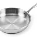 5-Ply Stainless Steel Frying Pan, Full 5-Ply Clad, Brushed, Induction Cooking Pan, Oven Safe, Dishwasher Safe 26Cm