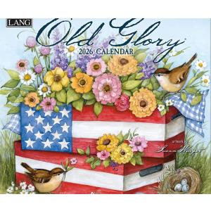 LANG Old Glory 2026 Wall Calendar  Made in USA