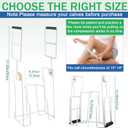 Compression Sock Aid Device with Non Slip Gloves - Metal Stocking Donner Helper for Compression Socks & Hosiery - Easy Dressing Aid for Seniors, Arthritis & Limited Mobility