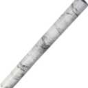 Self Adhesive Marble Wallpaper Weatherproof Peel and Stick Thick Durable PVC Material for Walls Cabinets Tabletops Landscape White 1000x45cm
