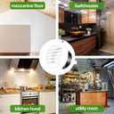 6 inch Soffit Vents, ABS Air Vent Cover Round Vent with Built-in a Fly Screen for Bathroom Office Home(150mm) (6 inch)