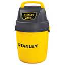 STANLEY SL18127P, 2 HP, Electric Corded, Double Filtration Wet/Dry Vacuum Cleaner, 4' Hose, Black