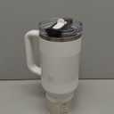 STANLEY Quencher ProTour Flip Straw Tumbler with Leakproof Lid | Built-In Straw & Handle | Cupholder Compatible for Travel | Insulated Stainless Steel Cup | BPA-Free (14 Ounces, Azure Fade)