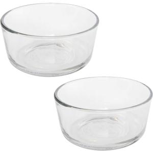 Pyrex 7200 2-Cup Glass Bowl (2-Pack) - Made in USA