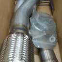 Direct Fit Exhaust Y Pipe Compatible with 2004-2008 Acura TL 3.2L and 2003-2007 Honda Accord 3.0L V6, Flex Replacement