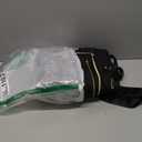 LOVEVOOK Lunch Bag, Tote Bag for Women with Insulated Lunch Compartment, Large Capacity Work Tote fit 15.6 Inch Laptop, Teacher Nurse Bag for Work, Crossbody Bags for Women with Cup Holder, Black