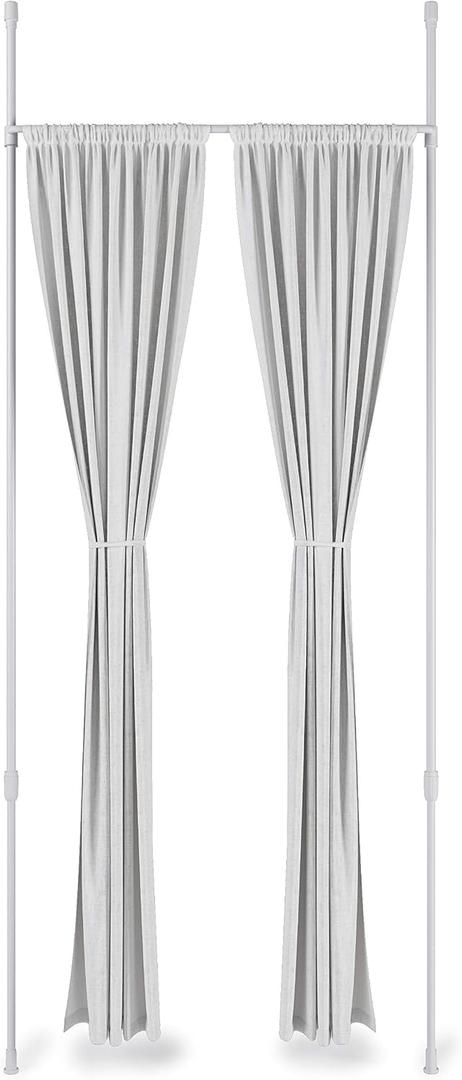 Umbra Anywhere Expandable Curtain Rod and Room Divider, White