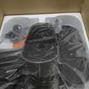 Under Desk Elliptical Machine, Electric Elliptical Leg Exerciser for Seniors with 12 Adjustable, Portable Quiet Elliptical Exercise Machine, Seated Pedal Exerciser with Remote Control (gray)