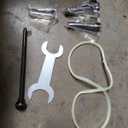 Wood Lathe Machine, 12 x 20 inch, 550W 3/4HP, 5 Speed Settings 680-2770 RPM Benchtop Lathe with Thickened Tool Rest,Stainless Steel Live Centers/Steel Faceplate